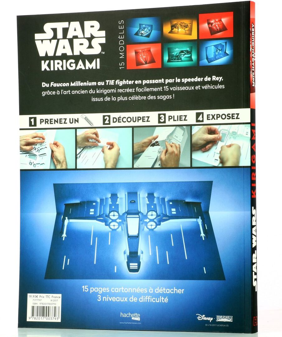 Livre | Star Wars | Kirigami